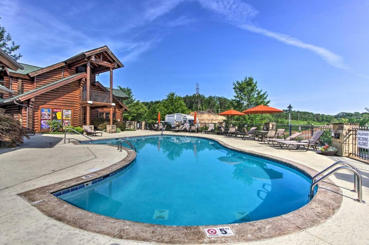 Great Wolf Cabin In Pigeon Forge! Villa Luaran gambar